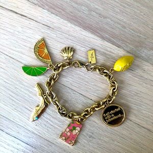 Lilly Pulitzer Charm Bracelet!